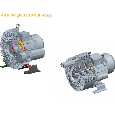 4RB βιομηχανικός ανεμιστήρας υψηλών συμπιεστών καναλιών ανεμιστήρων δευτερεύων ηλεκτρικός